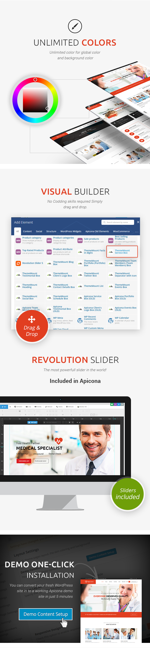 Apicona Advanced WordPress Theme